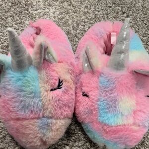 Old Navy Unicorn Plush Kids One Piece - Pink and Blue